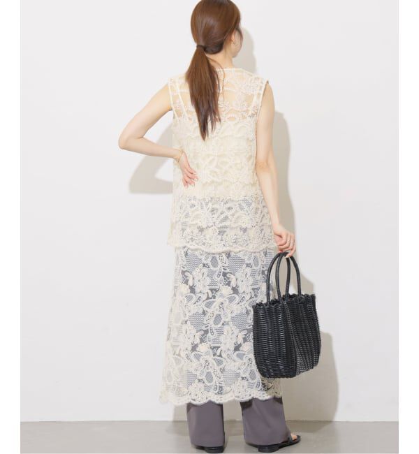 JOURNAL STANDARD relume「《予約》［26SS新作］スカラレースキャミワンピース」|ワンピース|