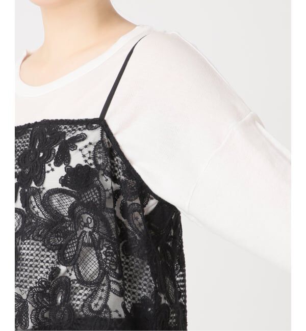 JOURNAL STANDARD relume「《予約》［26SS新作］スカラレースキャミワンピース」|ワンピース|