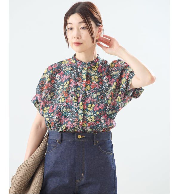 journal standard L'essage「《WEB限定予約》DEVEAUX/ドットタックスリーブシャツ」|シャツ・ブラウス|