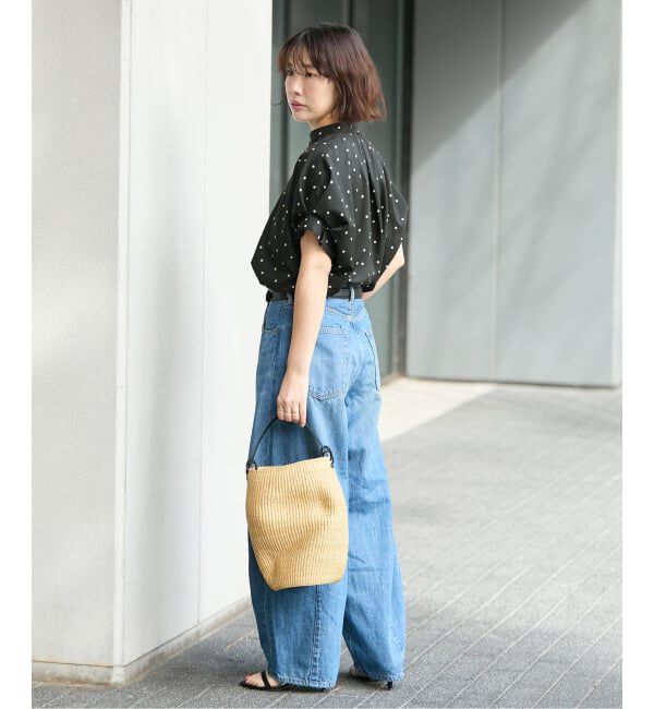 journal standard L'essage「《WEB限定予約》DEVEAUX/ドットタックスリーブシャツ」|シャツ・ブラウス|