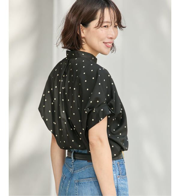 journal standard L'essage「《WEB限定予約》DEVEAUX/ドットタックスリーブシャツ」|シャツ・ブラウス|