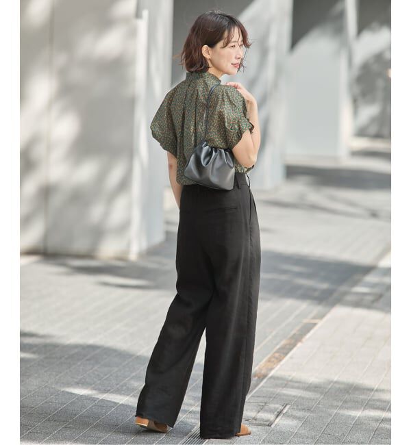 journal standard L'essage「《予約》LINEN 2タックパンツ」|その他|