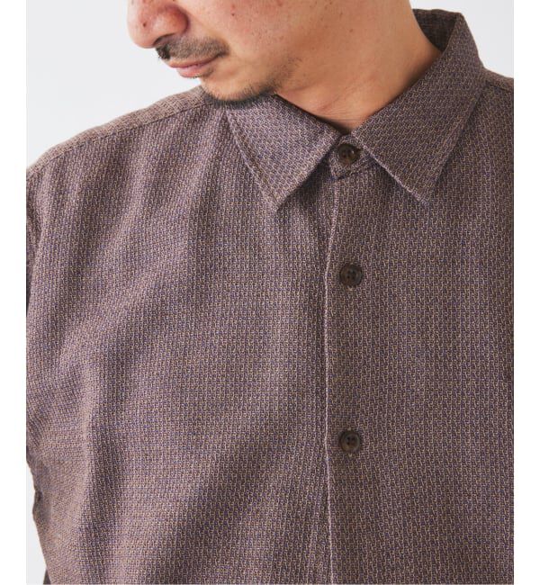 JOURNAL STANDARD relume「《予約》リネンブレンド メランジドビー シャツ」|シャツ・ブラウス|