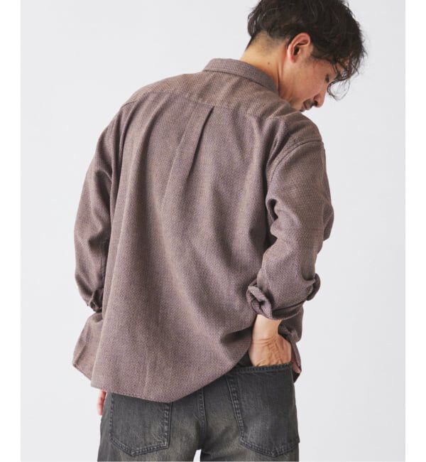 JOURNAL STANDARD relume「《予約》リネンブレンド メランジドビー シャツ」|シャツ・ブラウス|