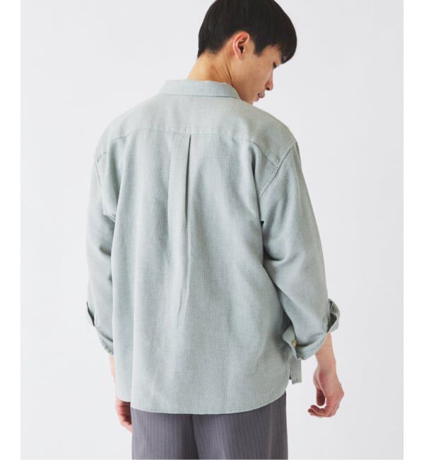 JOURNAL STANDARD relume「《予約》リネンブレンド メランジドビー シャツ」|シャツ・ブラウス|