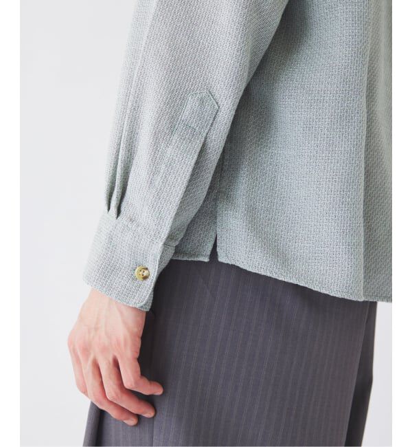 JOURNAL STANDARD relume「《予約》リネンブレンド メランジドビー シャツ」|シャツ・ブラウス|