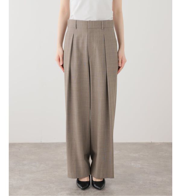 journal standard L'essage「【セットアップ可】MOULI タックパンツ」|スラックス|