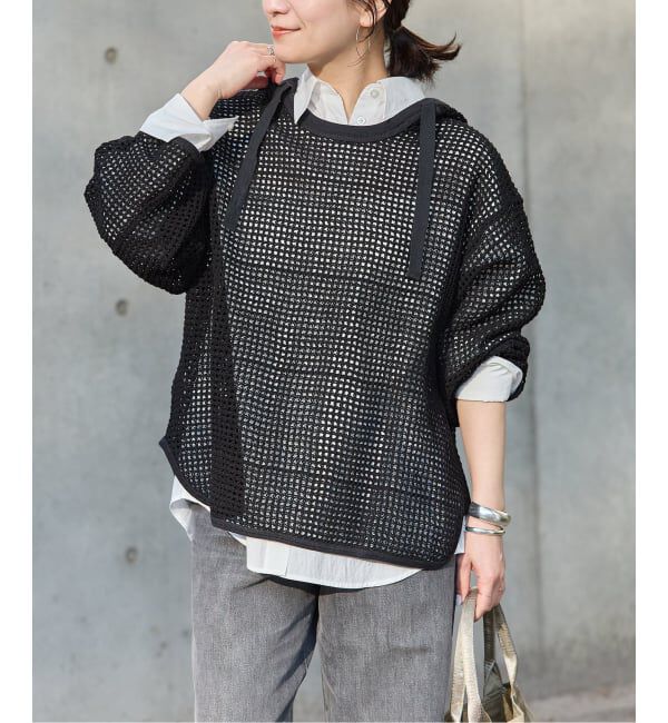 JOURNAL STANDARD「《予約》別注【ARMY TWILL/アーミーツイル】Cotton Mesh Hoodie」|ニット・セーター|