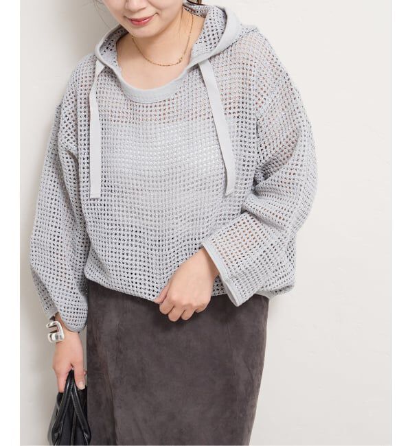 JOURNAL STANDARD「《予約》別注【ARMY TWILL/アーミーツイル】Cotton Mesh Hoodie」|ニット・セーター|