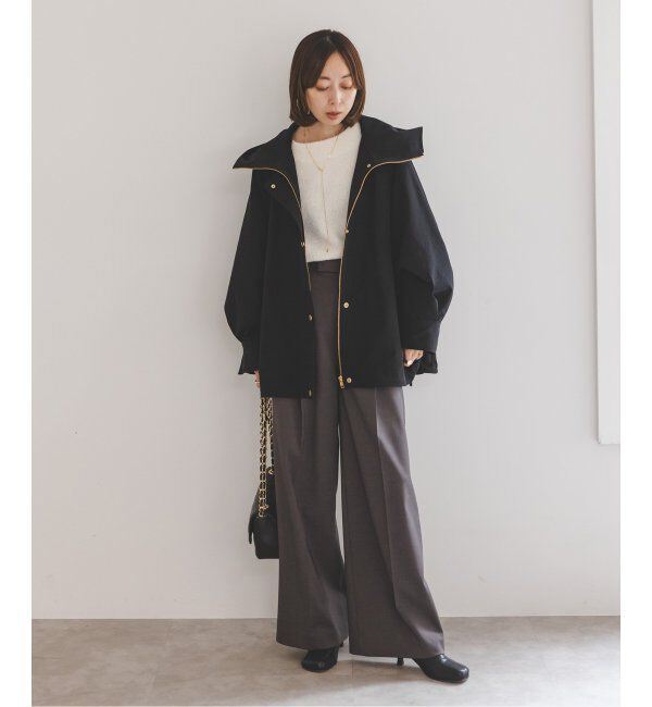 NOBLE「ハイツイストダブルクロスフーディブルゾン」|その他|