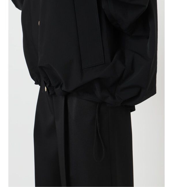 NOBLE「ハイツイストダブルクロスフーディブルゾン」|その他|