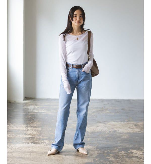 NOBLE「《追加3》シアーテレコロングスリーブプルオーバー」|Tシャツ・カットソー|