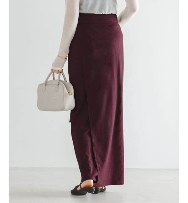 NOBLE「アニヴェンリブラップスカート」|スカート|