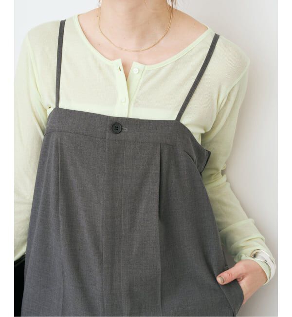 Spick and Span「シアーヘンリーネックTシャツ」|Tシャツ・カットソー|