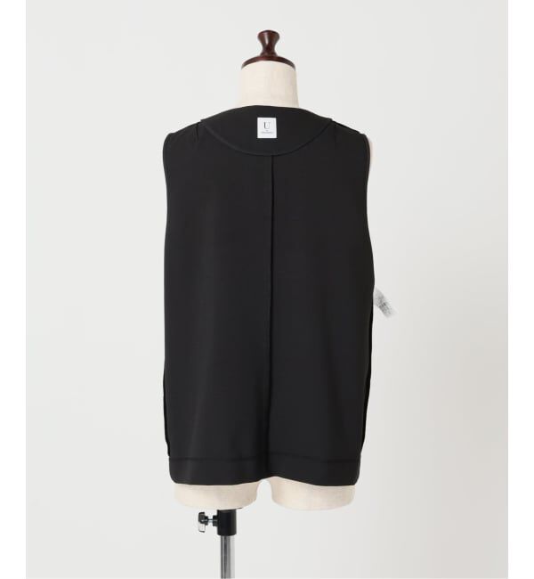 U by SPICK&SPAN「《予約》リネンライクウォッシャブルベスト」|その他|