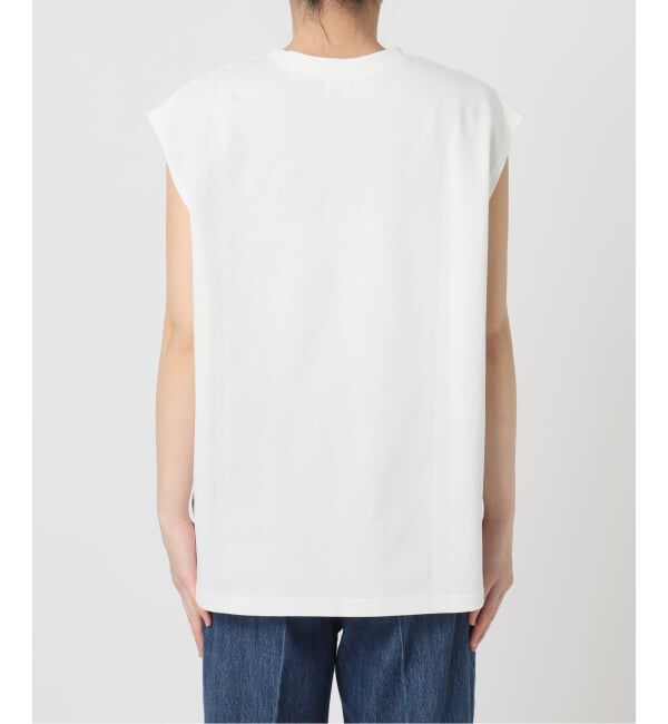 U by SPICK&SPAN「《予約》サイドスリットノースリーブ」|Tシャツ・カットソー|