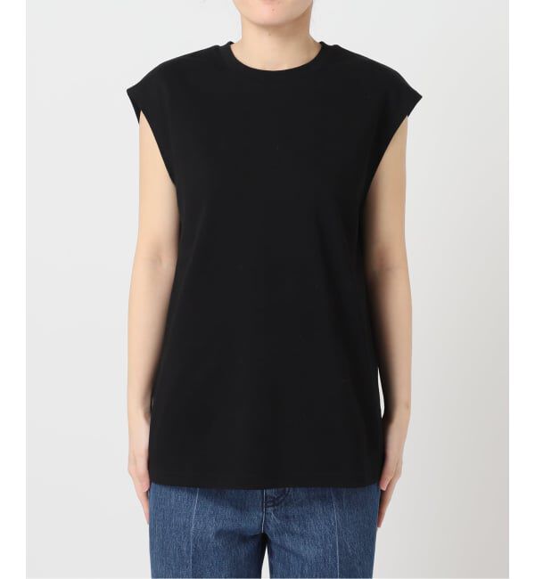 U by SPICK&SPAN「《予約》サイドスリットノースリーブ」|Tシャツ・カットソー|