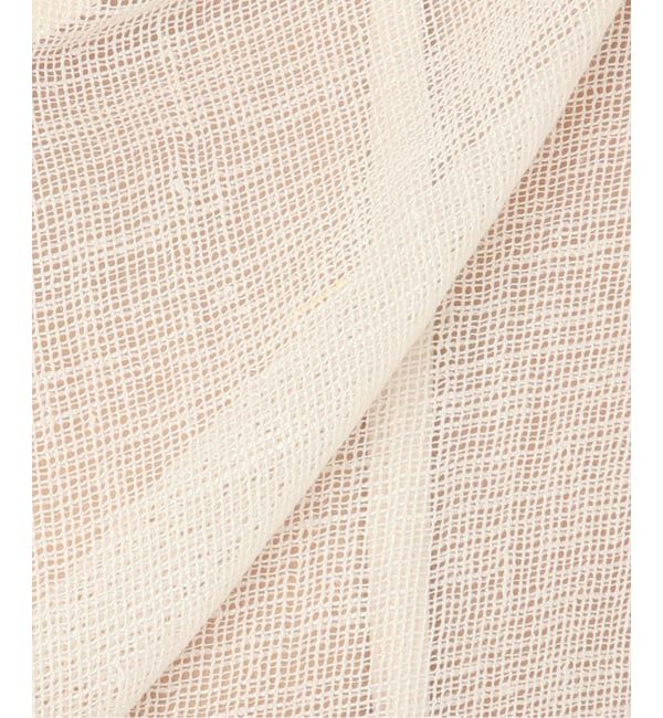 Spick and Span「《新色有り / 追加予約》メッシュリネンルーズプルオーバー」|シャツ・ブラウス|