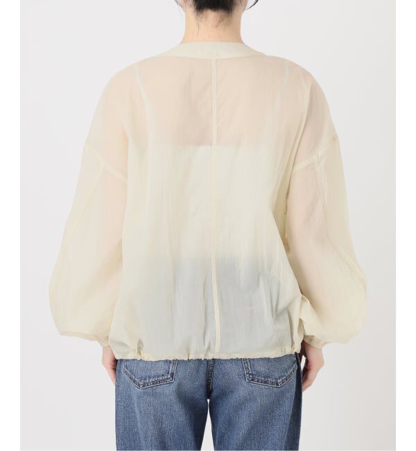 Spick and Span「《WEB限定 / 追加予約》シアーフロントZIPブルゾン」|その他|