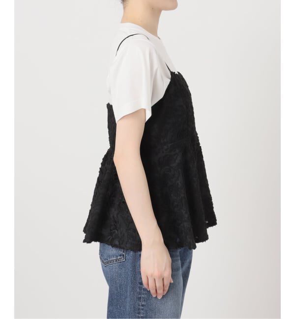 Spick and Span「《一部店舗+WEB限定予約》シアージャガードキャミソール」|キャミソール|