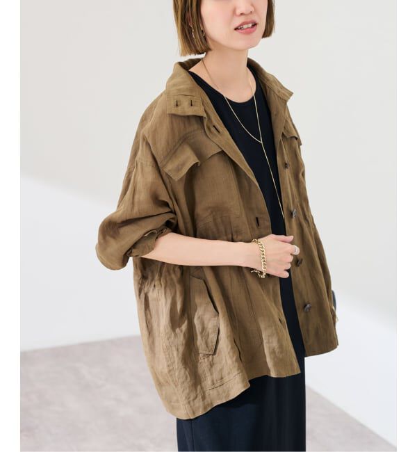 FRAMeWORK「≪新色 / 追加予約≫ラミースタンドブルゾン」|その他|カーキ