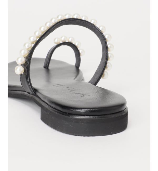  「《予約》パールサムリングサンダル」|サンダル|