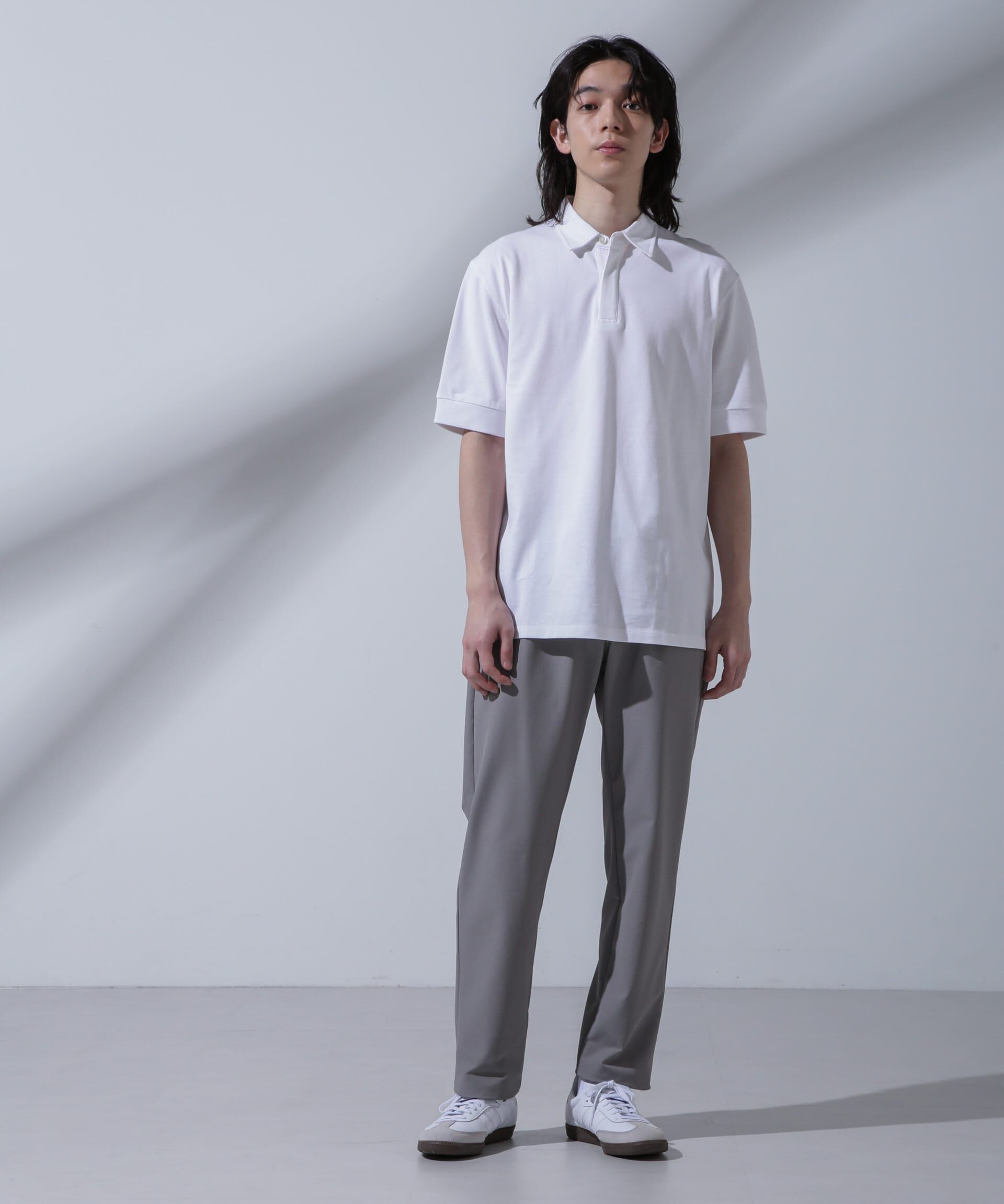 nano･universe「Anti Soaked(R) 汗染み防止 比翼ポロシャツ」|Tシャツ・カットソー|