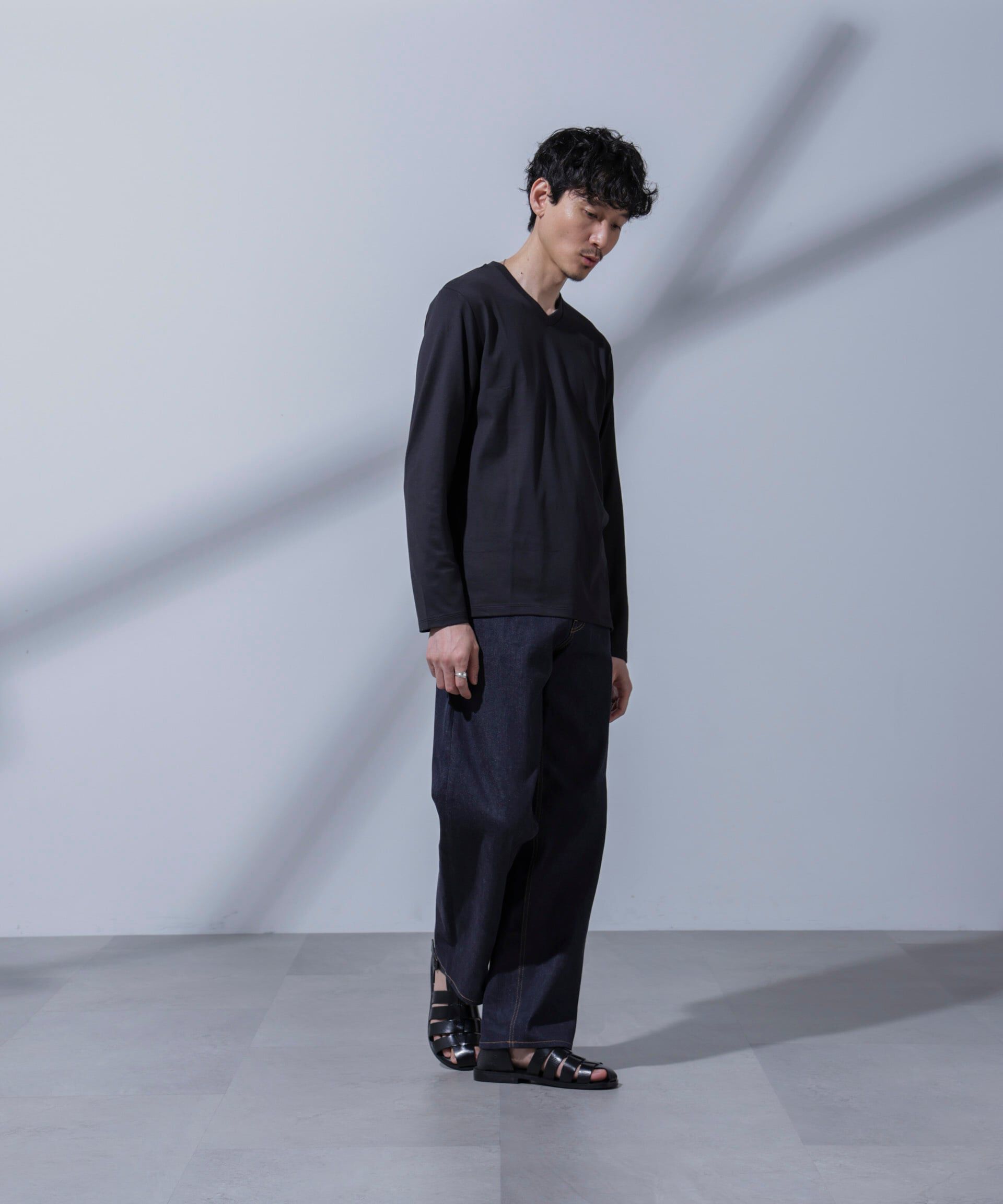 nano･universe「Anti Soaked(R)  汗染み防止 VネックTシャツ」|Tシャツ・カットソー|