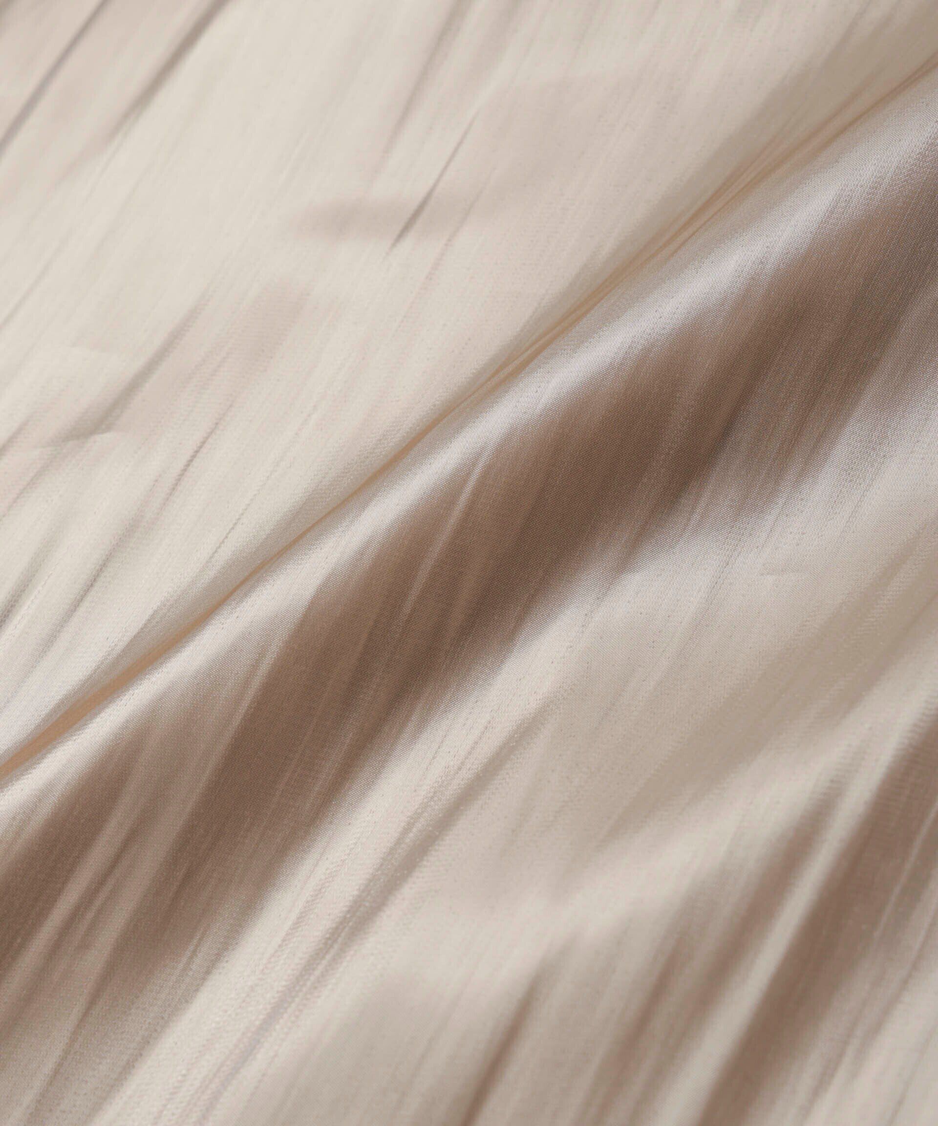 nano･universe「ブライトシアーギャザーブラウス」|シャツ・ブラウス|