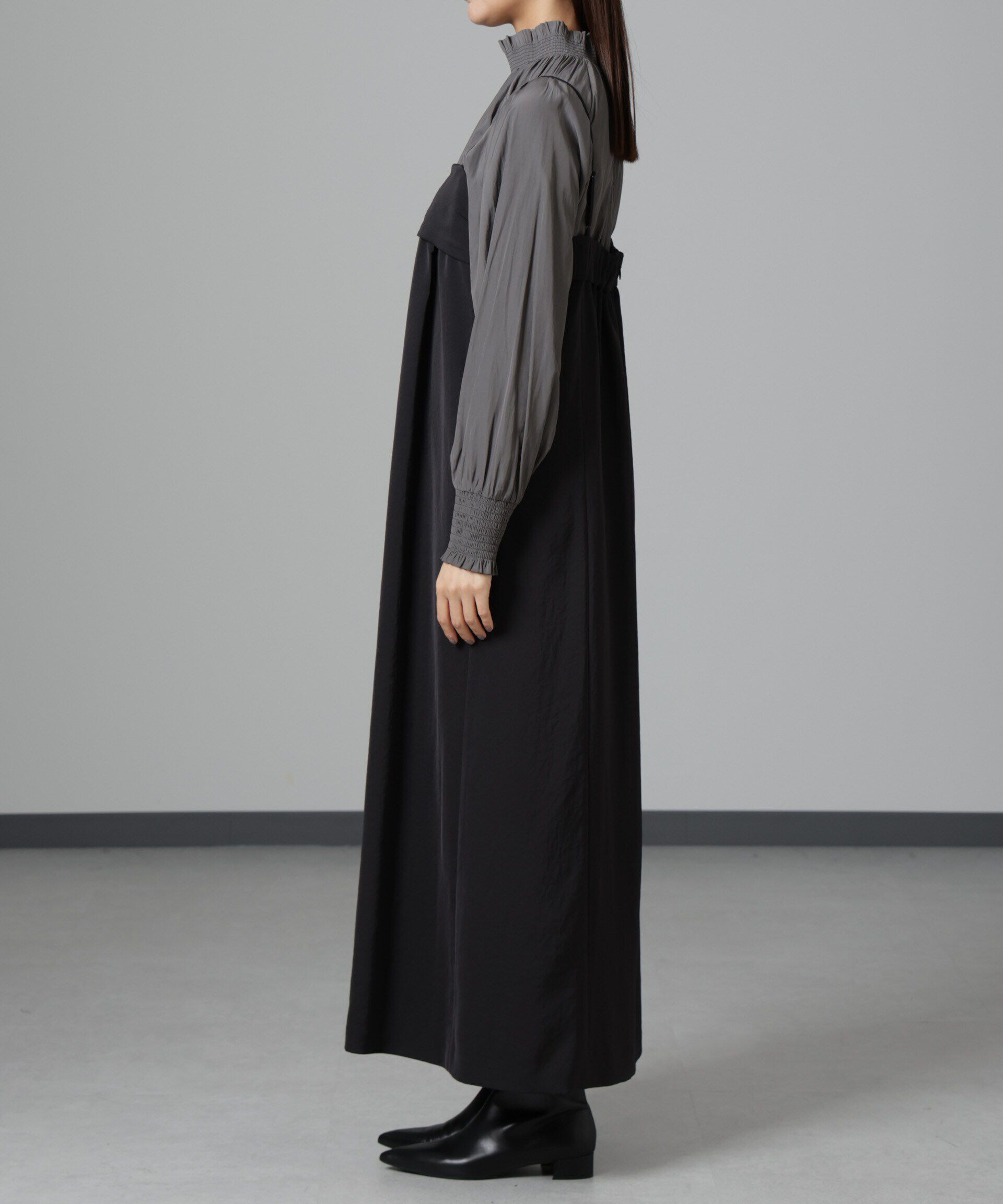 nano･universe「ギャザーキャミワンピース」|ワンピース|