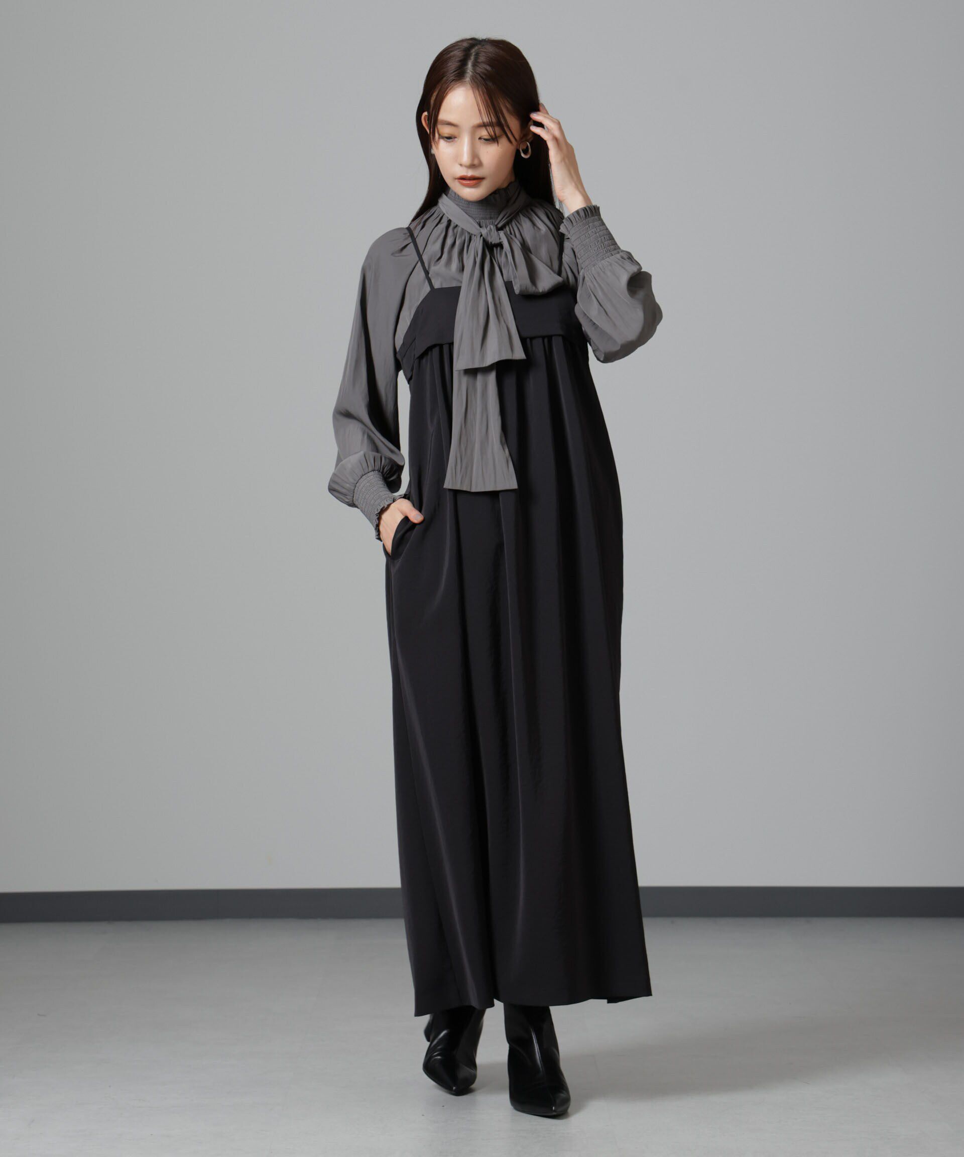 nano･universe「ギャザーキャミワンピース」|ワンピース|