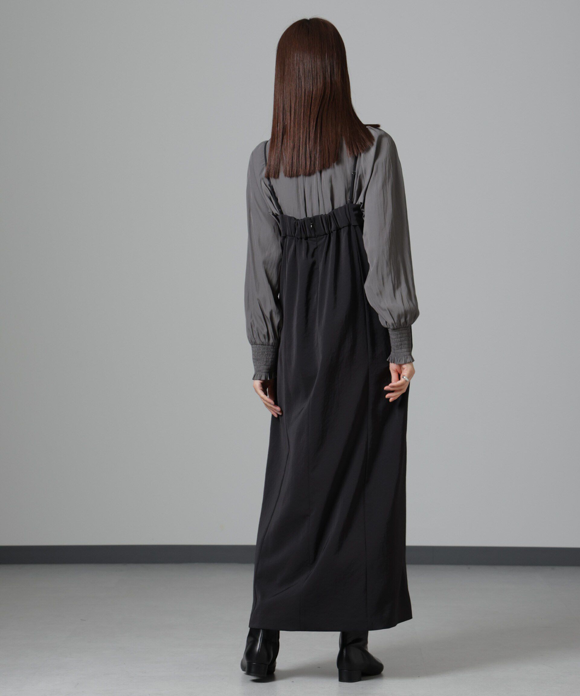 nano･universe「ギャザーキャミワンピース」|ワンピース|