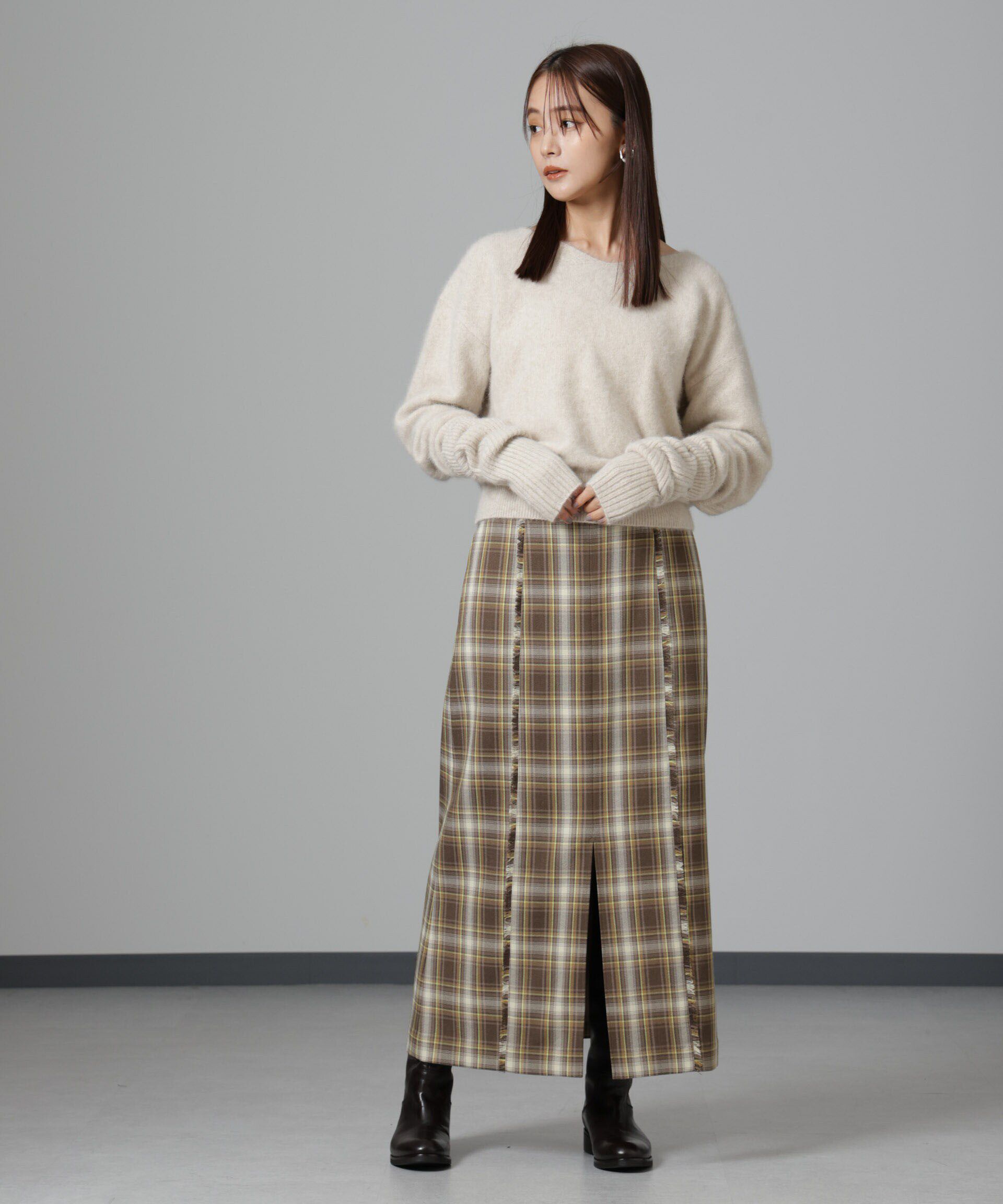 nano･universe「ウォッシャブルフォックスVネックプルオーバー」|ニット・セーター|