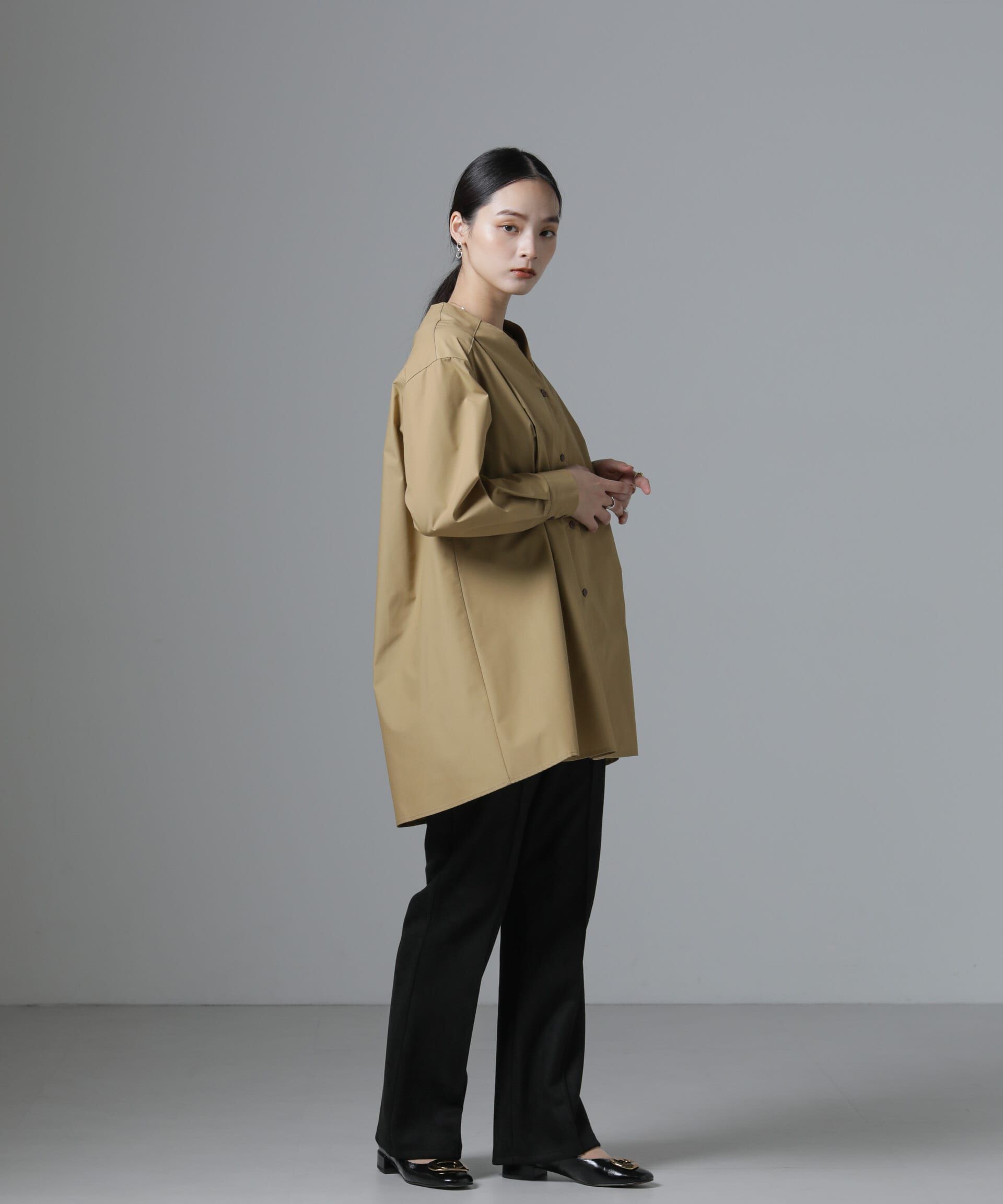 nano･universe「カットスエードパンツ(セットアップ可)」|チノ|