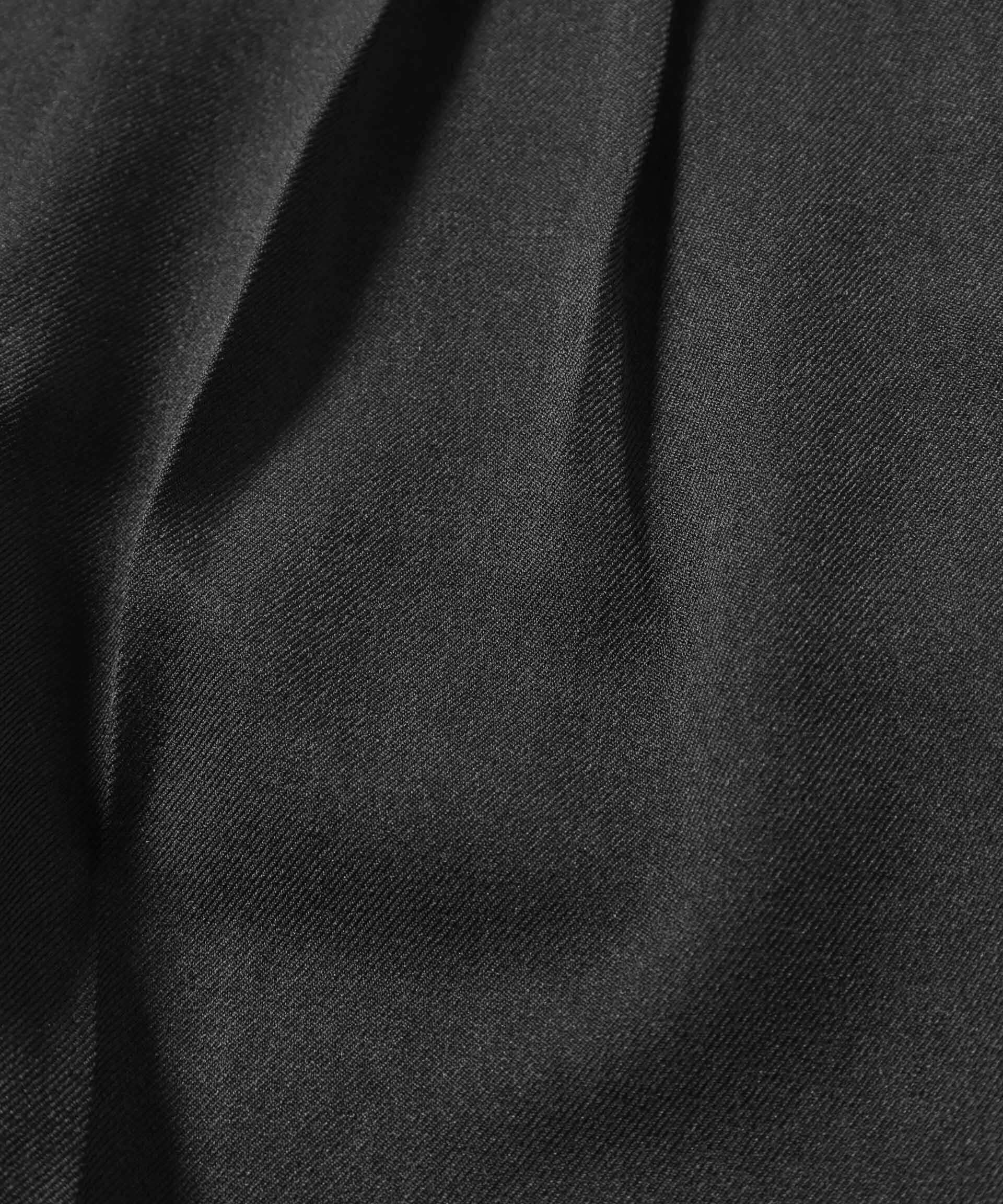 nano･universe「ウールライクタックワイドパンツ」|チノ|