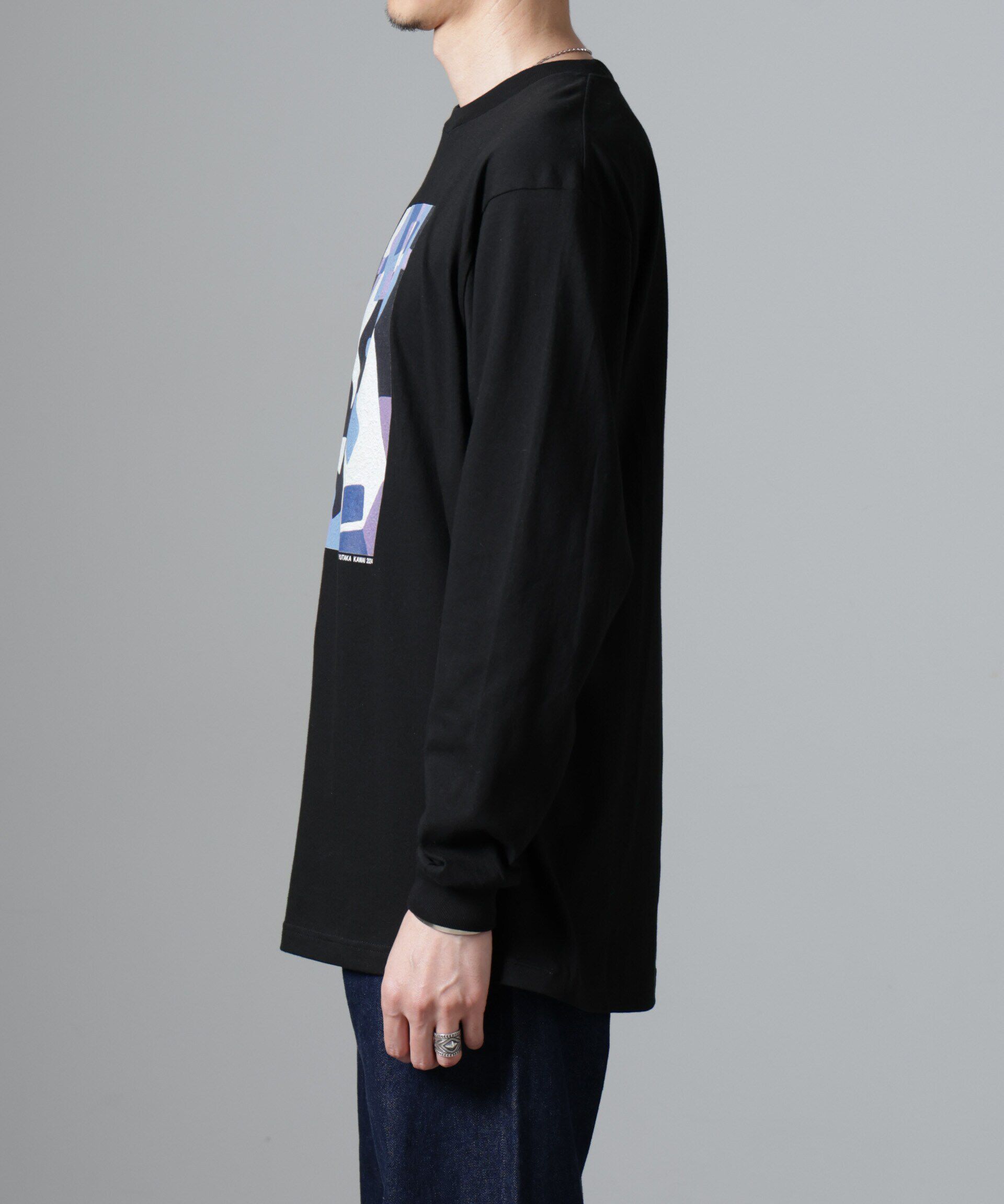 nano･universe「「着るアート」YUTAKA KAWAI ロングスリーブTEE」|Tシャツ・カットソー|