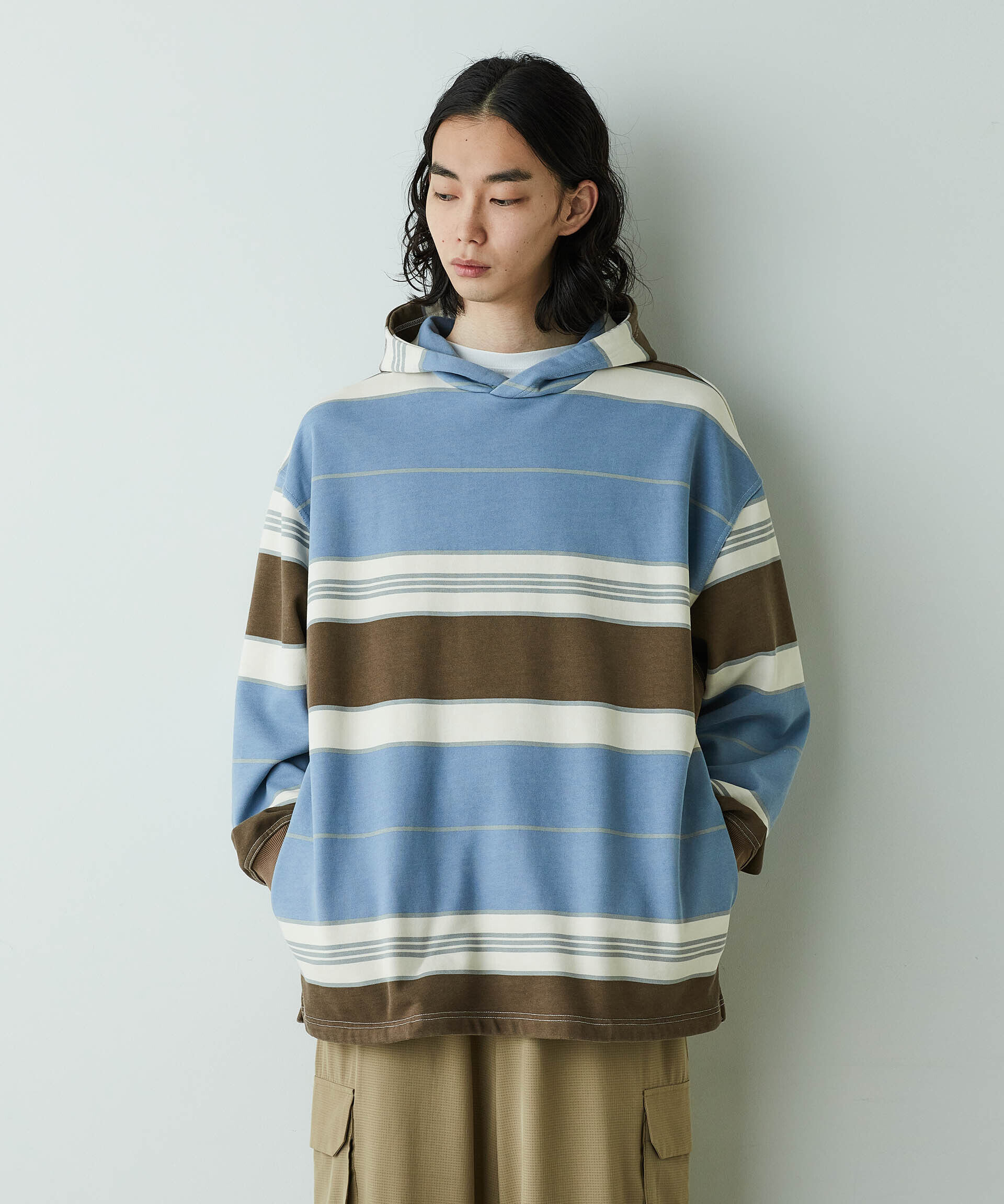 nano･universe「｢HOTEL PALACE｣ ｵﾃﾙﾊﾟﾗｽ ﾚﾄﾛﾎﾞｰﾀﾞｰｽﾄｰﾝｳｫｯｼｭﾌ  」|Tシャツ・カットソー|