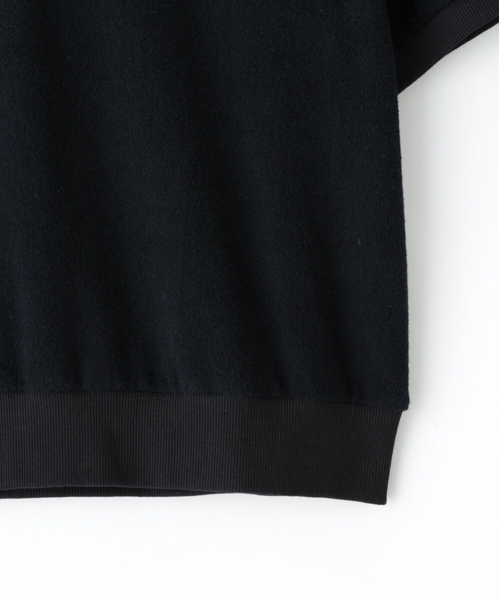 nano･universe「「HOTEL PALACE」オテルパラス レトロボーダーパイルスキッパーシャツ」|Tシャツ・カットソー|