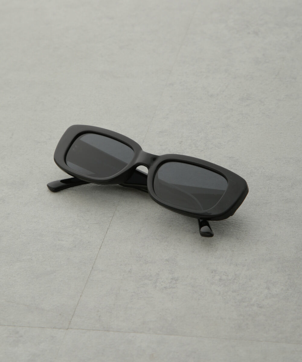 nano･universe「アイウェア/スクエア型 セルフレーム 2」|メガネ|ブラック