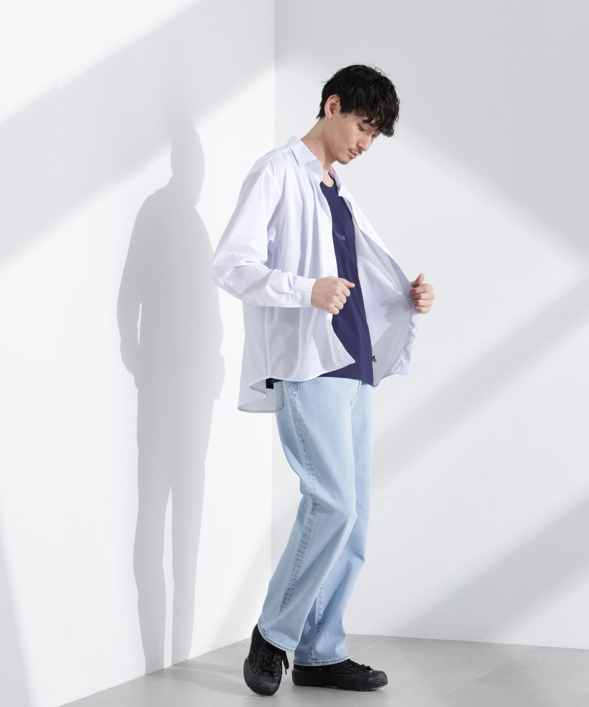 nano･universe「「NJ/CLUB」 ユーティリティ タンクトップ」|Tシャツ・カットソー|