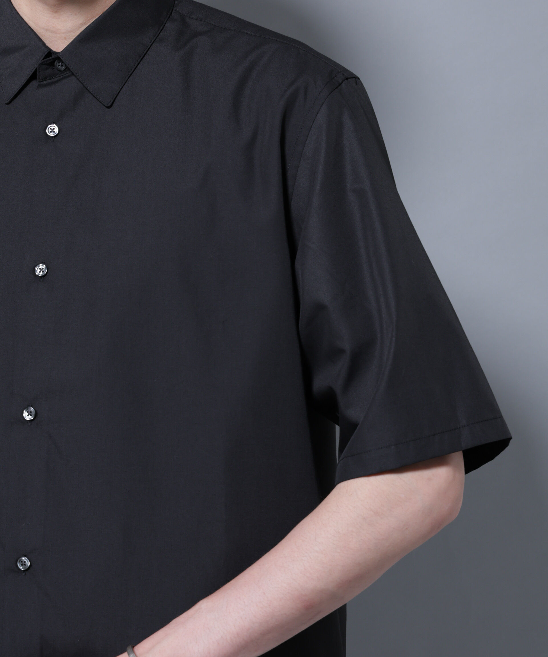 nano･universe「「着るアート」karl blossfeldt 半袖シャツ1」|シャツ・ブラウス|