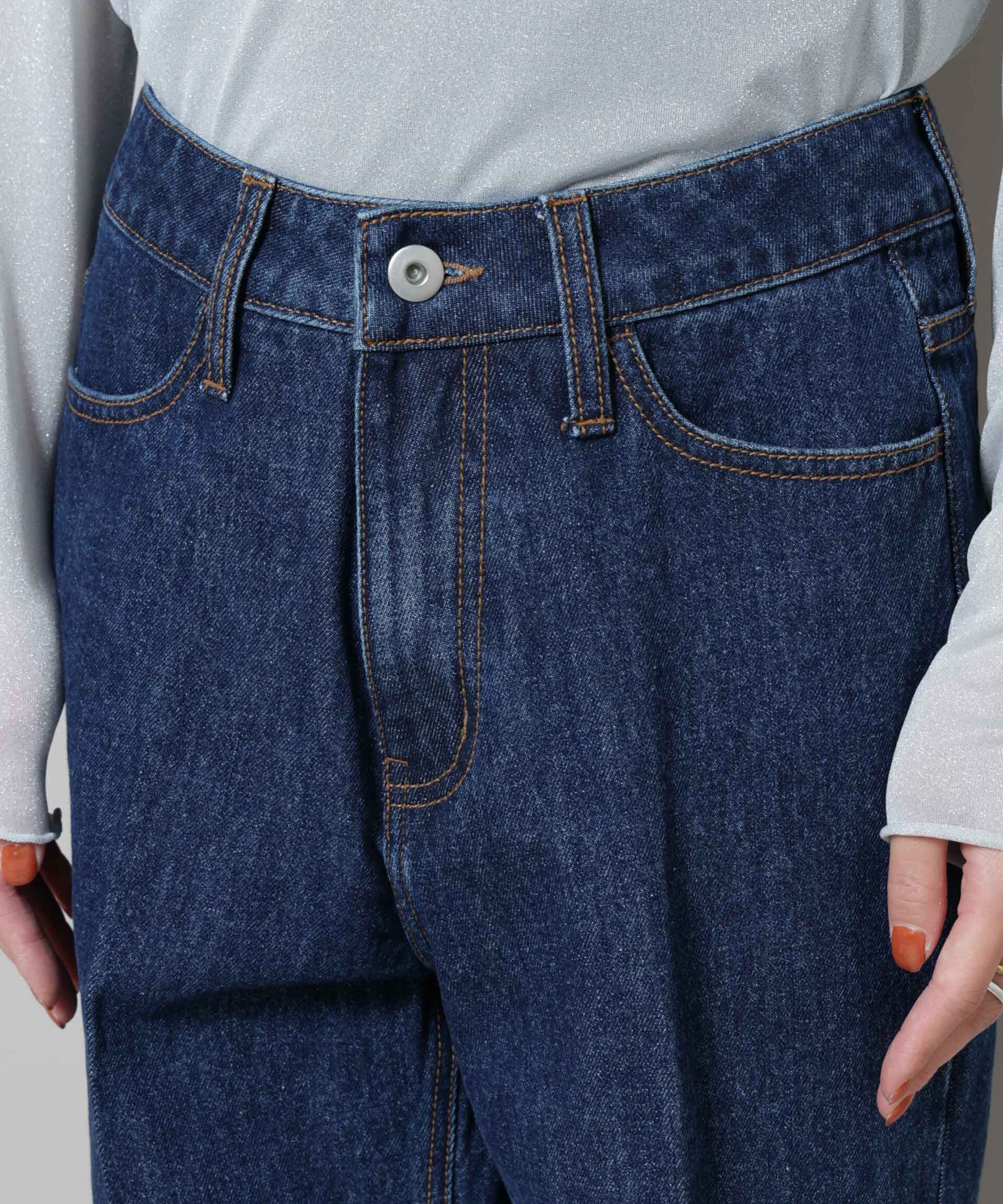 nano･universe「センタープレスデニム」|チノ|