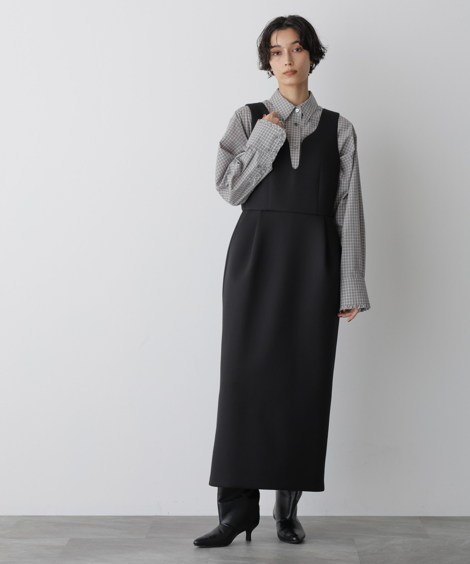  「「STEVELOUR」モダンプレッピーシャツ」|シャツ・ブラウス|