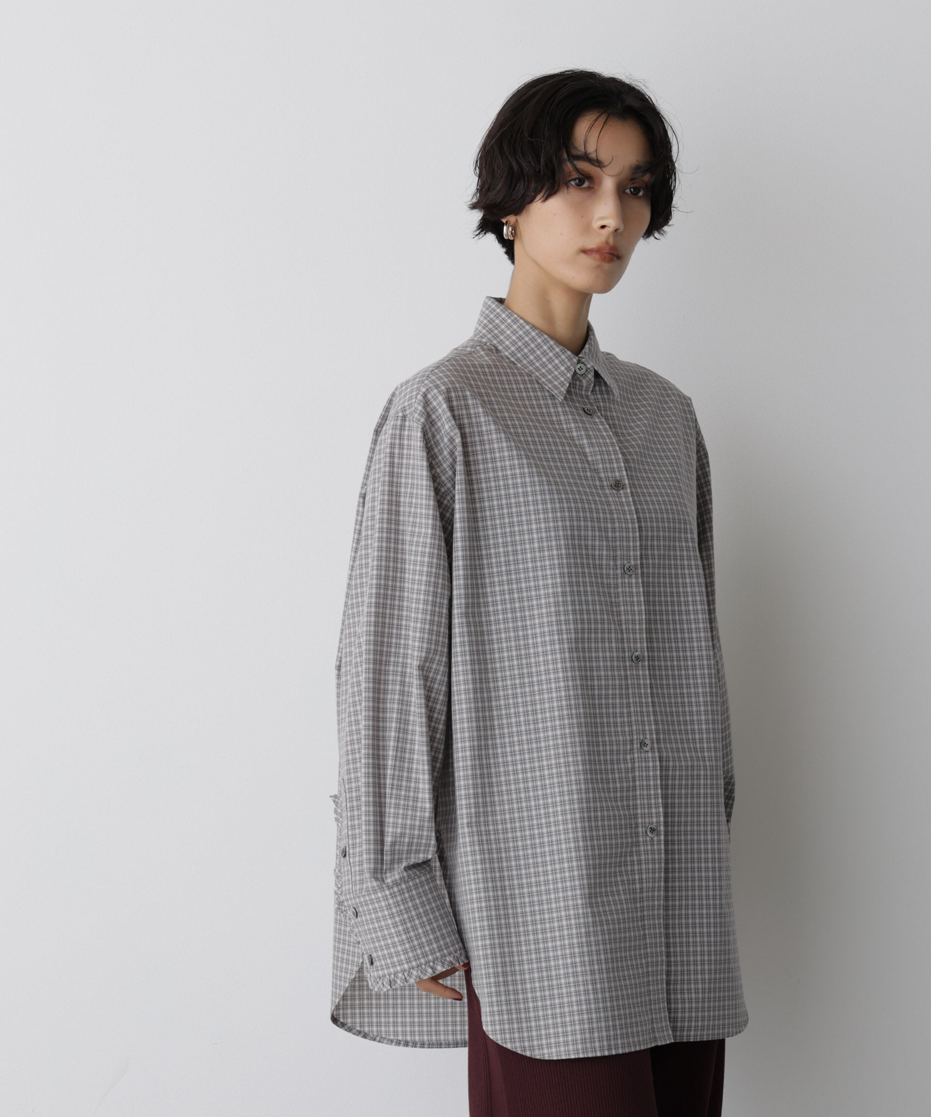  「「STEVELOUR」モダンプレッピーシャツ」|シャツ・ブラウス|