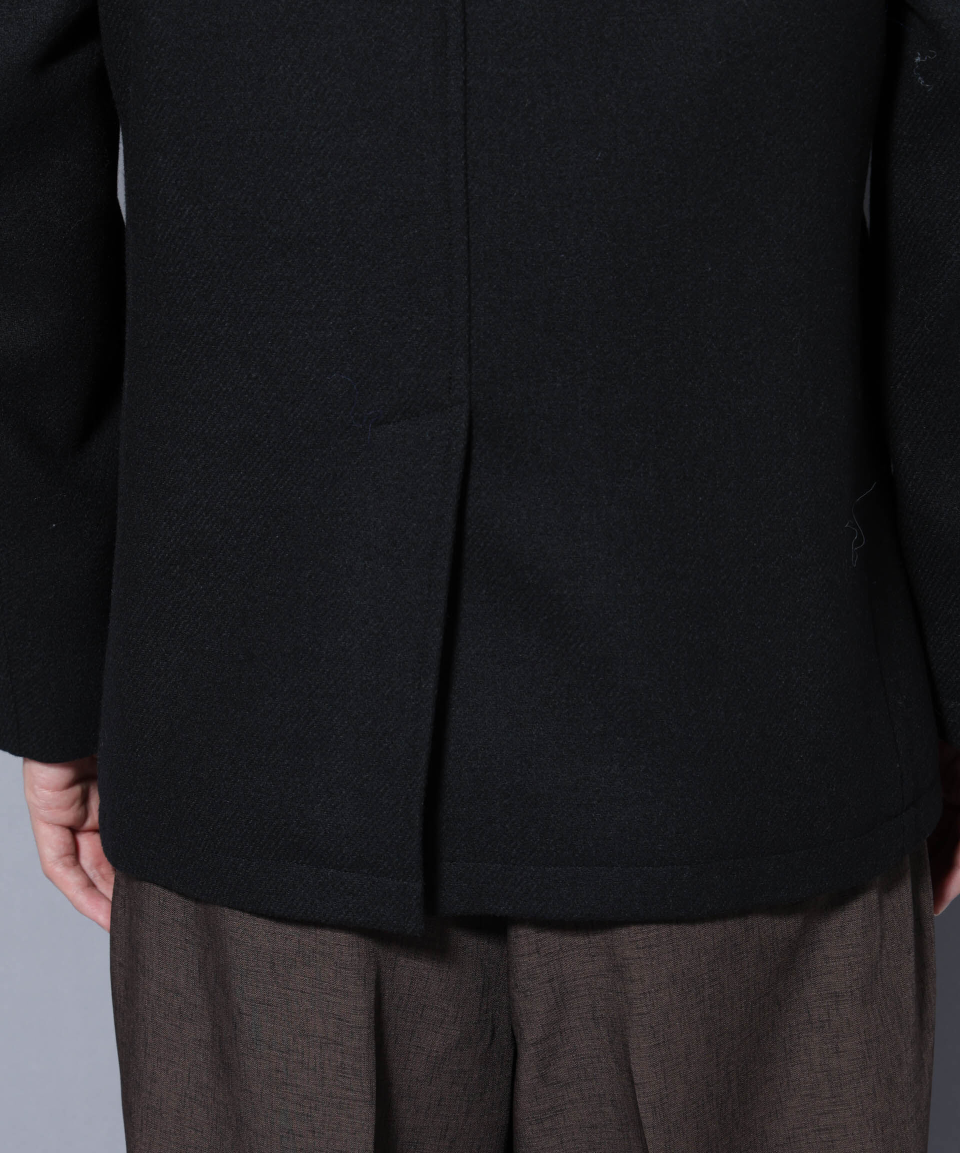 nano･universe「ウール/Nメルトンスタンドカラーコート」|その他|