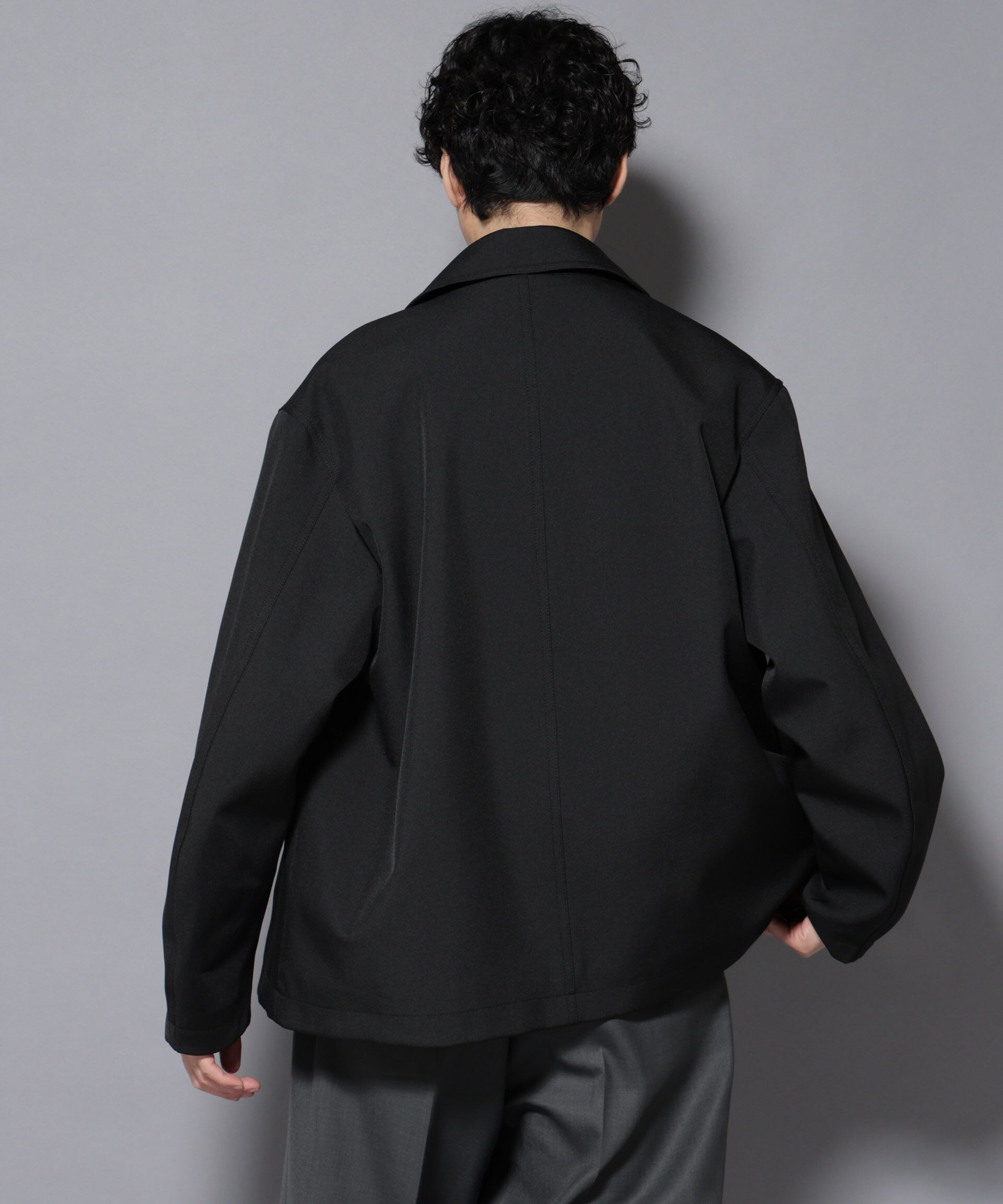 nano･universe「メタルギアボンディングFUSIONSYSTEMカーコート」|ブルゾン・スタジャン|