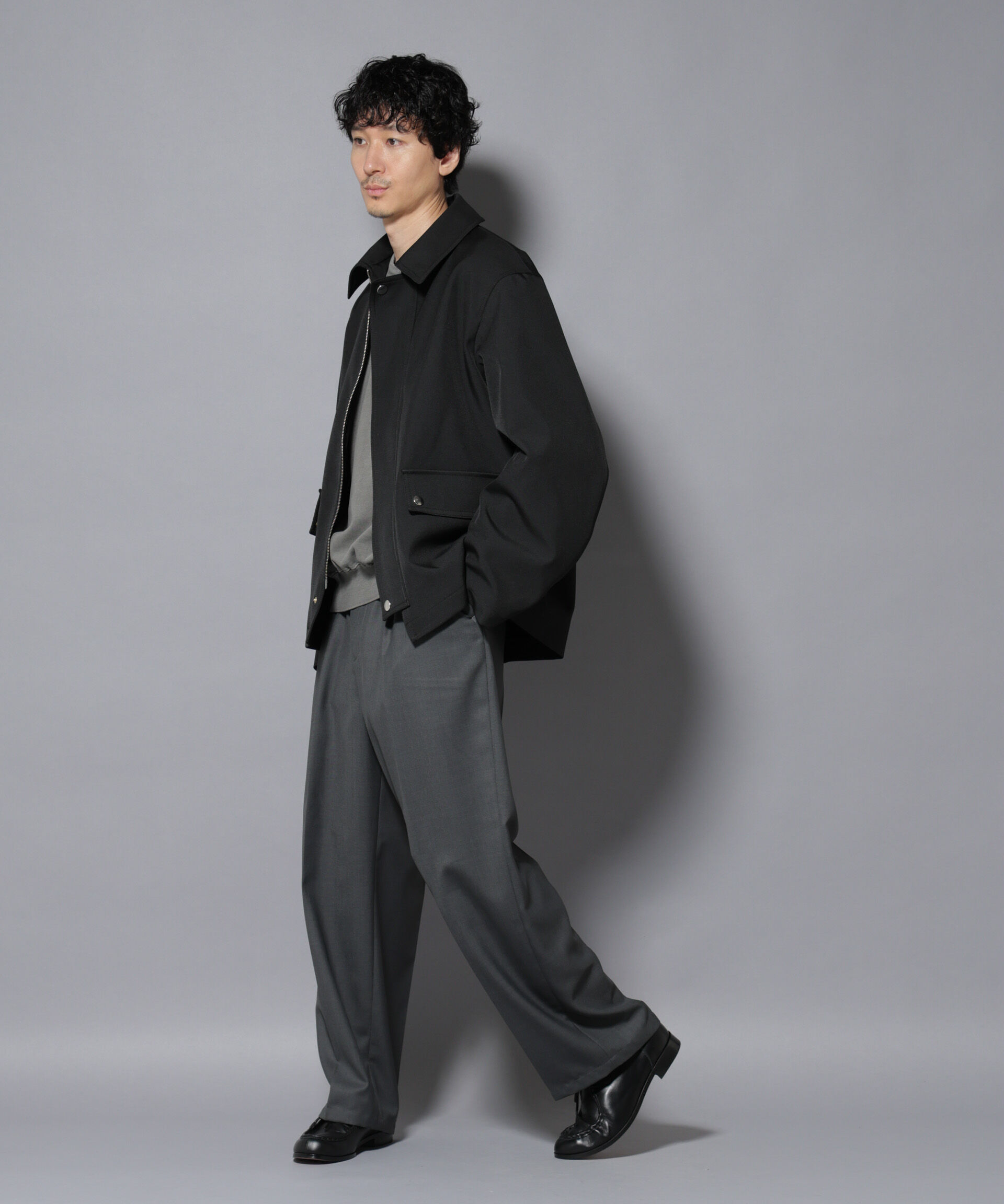 nano･universe「メタルギアボンディングFUSIONSYSTEMカーコート」|ブルゾン・スタジャン|