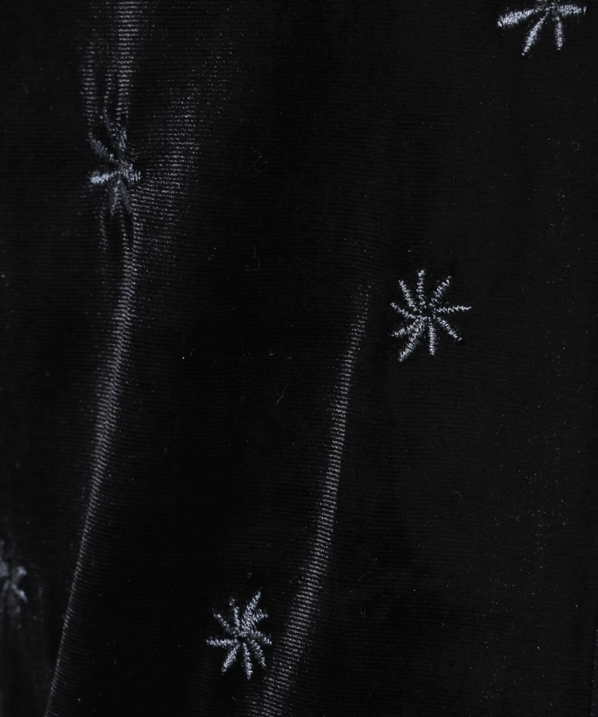 nano･universe「刺繍ベロアカットシャツ(セットアップ可)」|Tシャツ・カットソー|