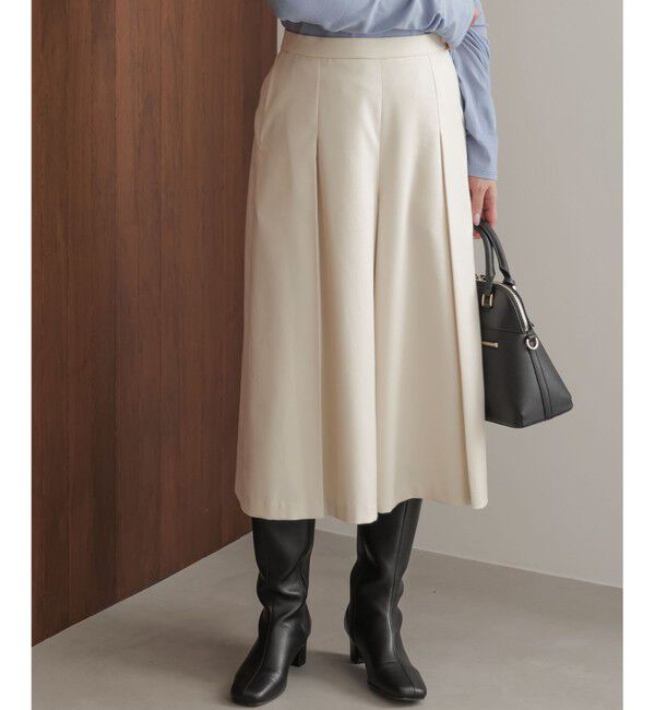 組曲「ハンサムツイルキュロット パンツ」|その他|アイボリー系