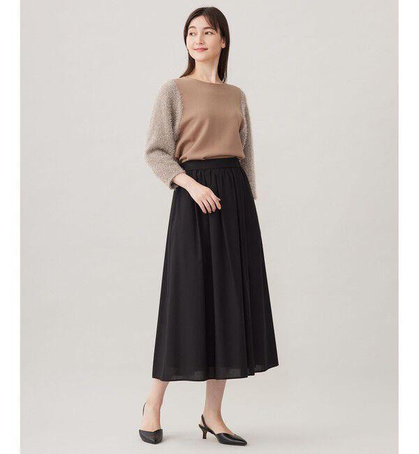 自由区「【洗える】フェザーラメ ニット」|ニット・セーター|